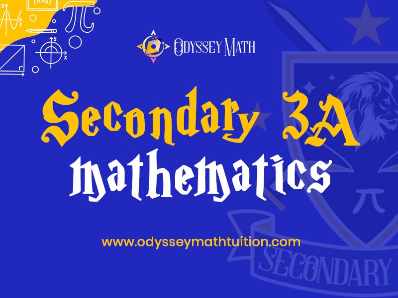 Secondary 3 A Math Online Course